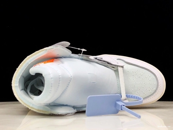  White High Air Jordan O-W AQ0818-100 Retro 1 0331